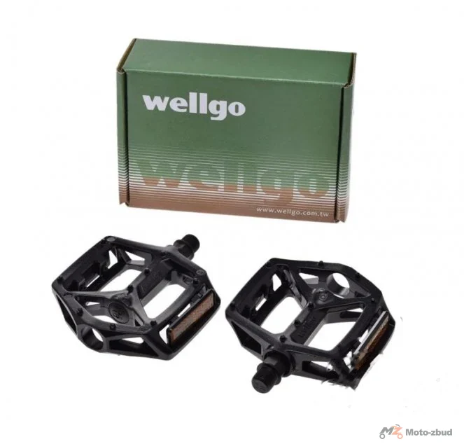 Pedały rowerowe Wellgo platformowe — AWR0082, para
