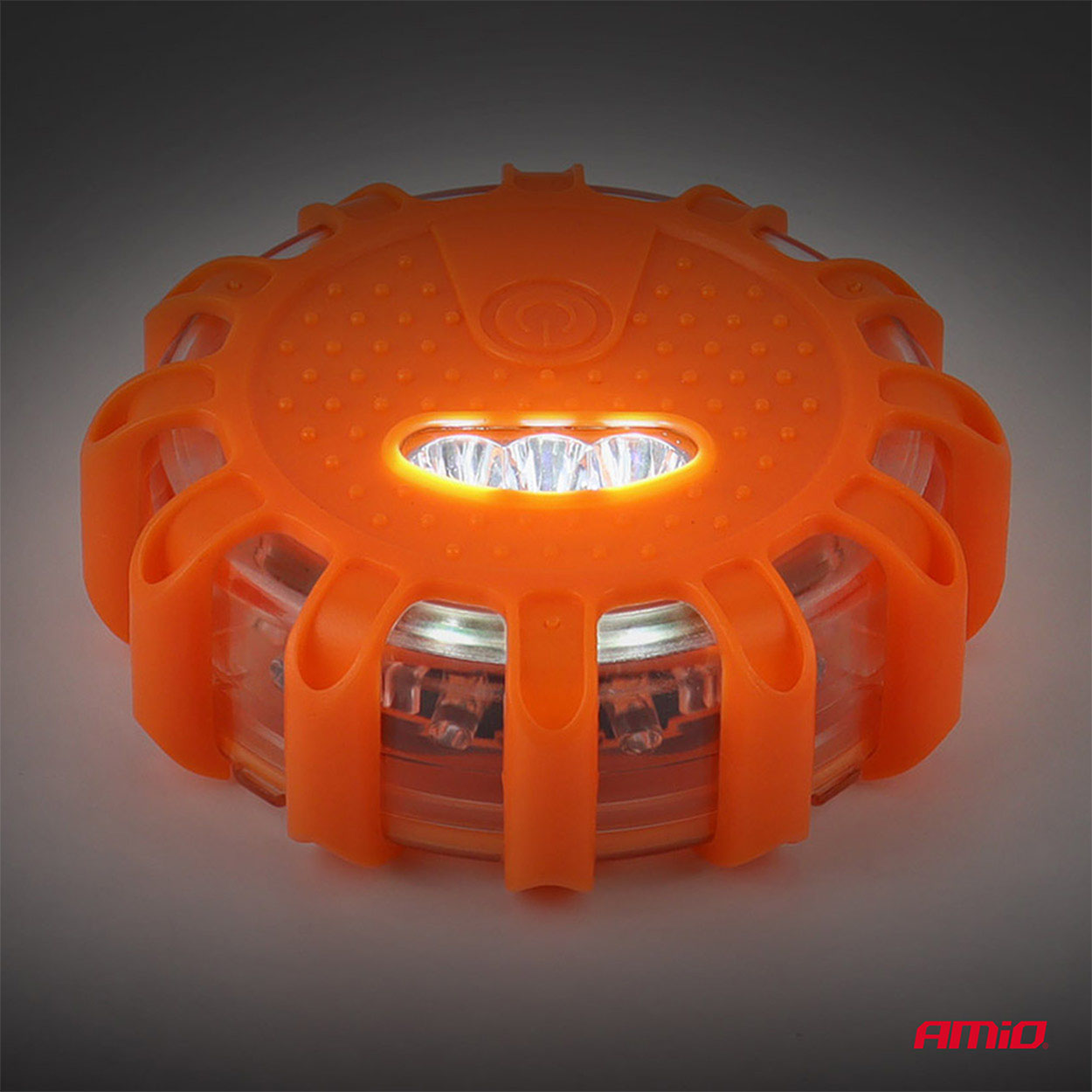 Zestaw samochodowych lamp awaryjnych z funkcją latarki LED 12SMD+3SMD 10 szt. Czerwone — ujęcie 5