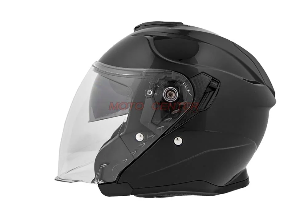 Kask motocyklowy otwarty z blendą BLEXX OF-835 czarny XL Homologacja ECE R22.06 — ujęcie 3