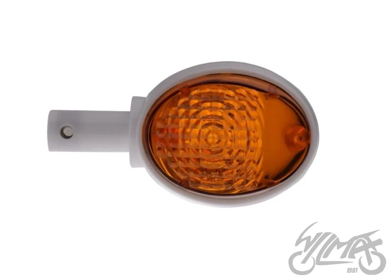 Kierunkowskaz MZ ES Schwalbe montowany w kierownicy — ujęcie 3