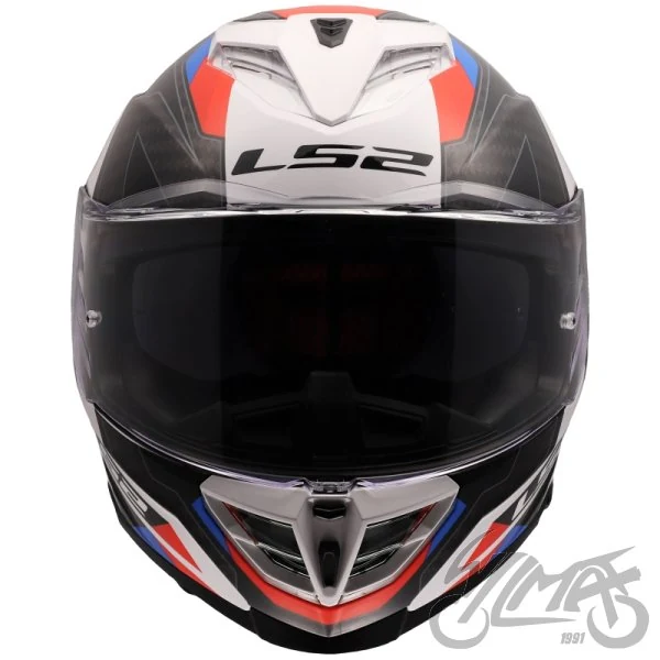 Kask LS2 FF818 Storm III sporty White Blue Red — rozmiar S — ujęcie 3