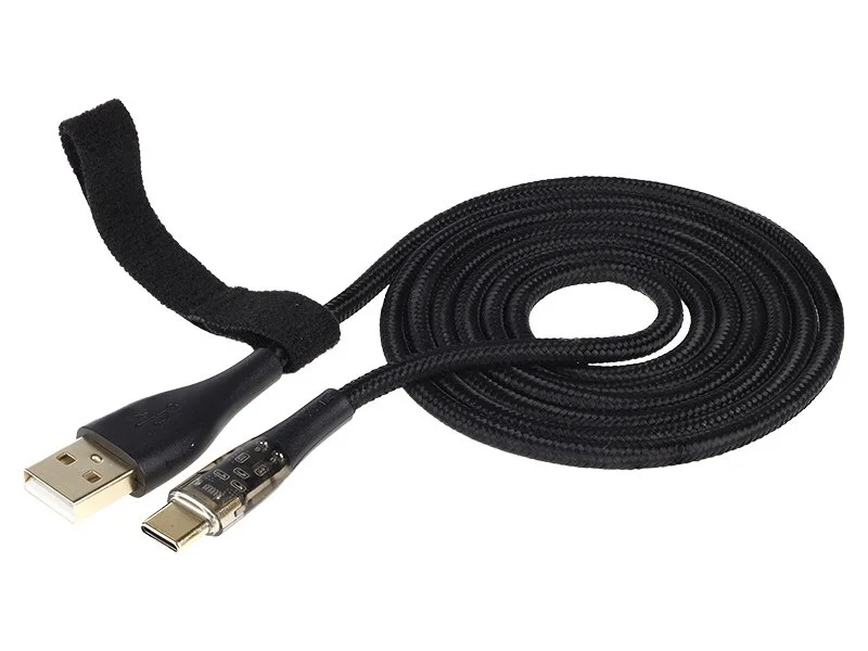 WAYME Kabel do ładowania i synchronizacji w oplocie z mikrofibry 120 cm USB > USB-C max 30W — ujęcie 5