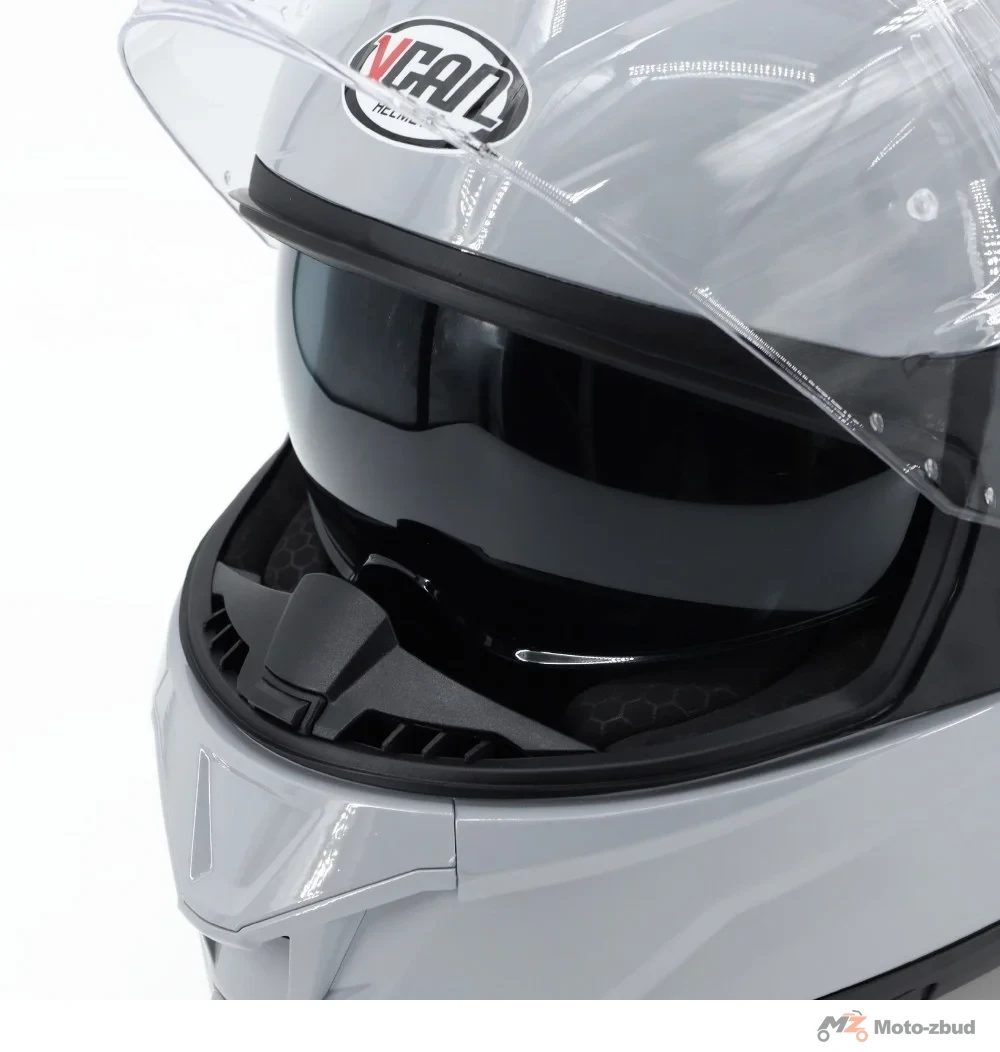 Kask VCAN model H162 nardo grey integralny szary M — ujęcie 4