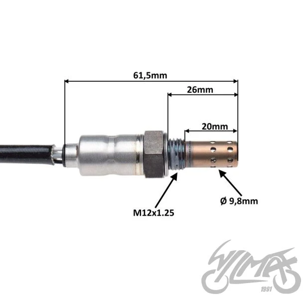 Sonda lambda do Kymco — 00168148 / 00168213 — ujęcie 2