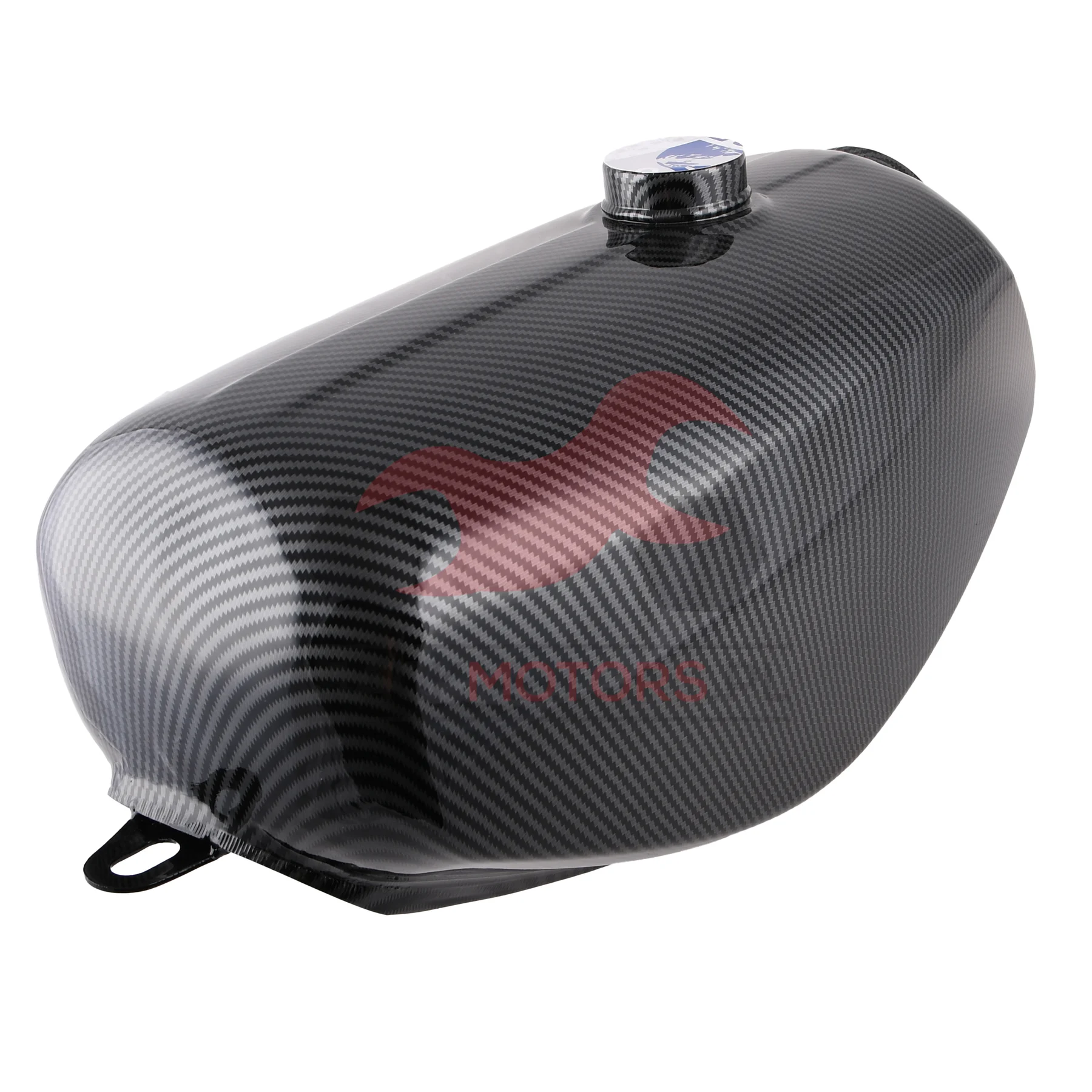 Zbiornik paliwa + pokrywa filtra powietrza + akumulatora Simson enduro real carbon kpl. premium — ujęcie 3