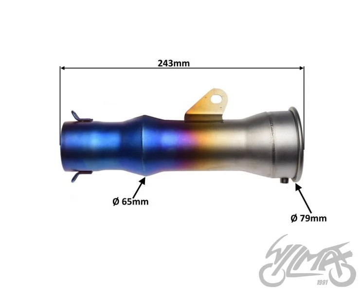 Tłumik uniwersalny do Honda rebel Suzuki Kawasaki — ujęcie 2