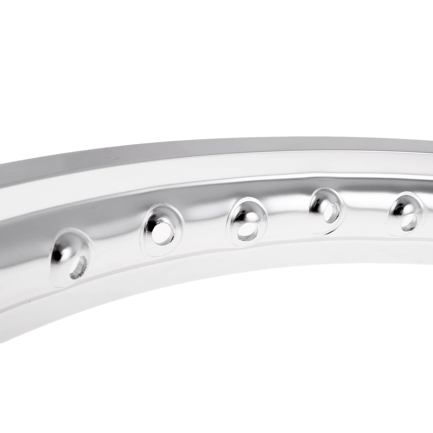 Obręcz koła Simson 1,50 × 16 aluminiowa srebrna polerowana FEZ — ujęcie 3
