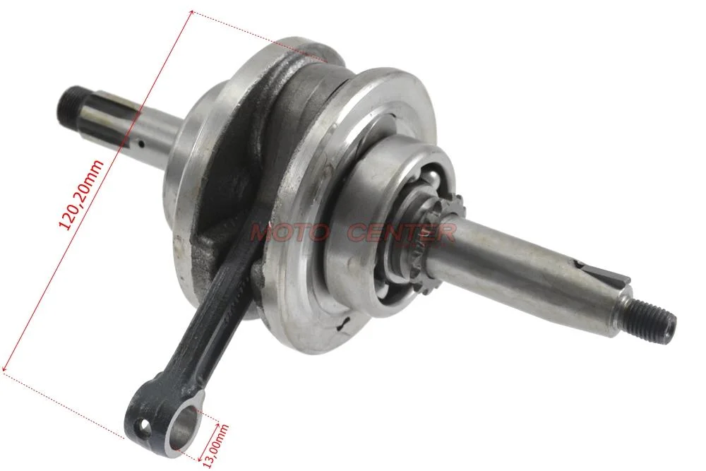 Wał korbowy 50 cm³ motorower 4T Junak, Romet, Zipp, Barton Motors — ujęcie 3