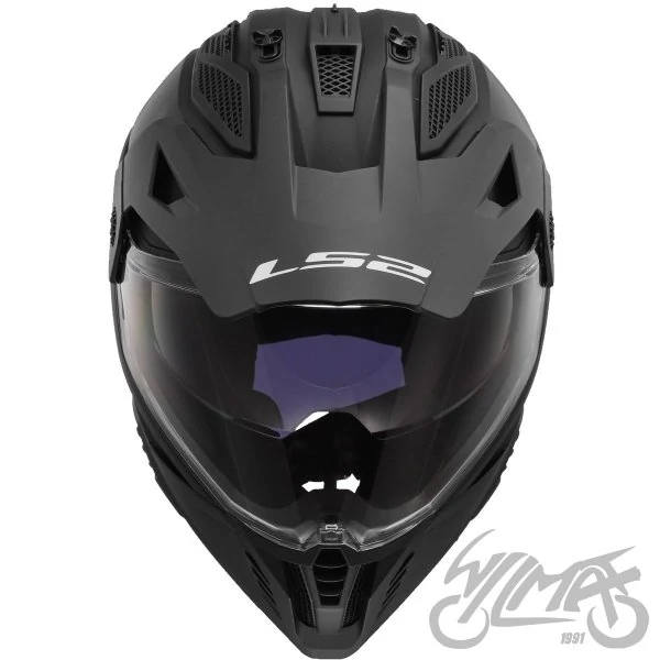 Kask adventure LS2 MX702 Pioneer II Matt Black — S — ujęcie 3