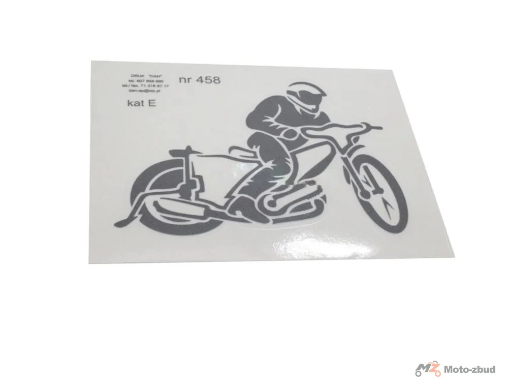 Naklejka Enduro Żużel Speedway 135 × 100 mm