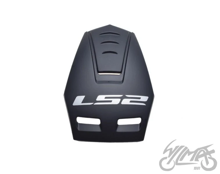 Wlot powietrza górny LS2 FF902 Matt Black for ECE22.06 — ujęcie 2