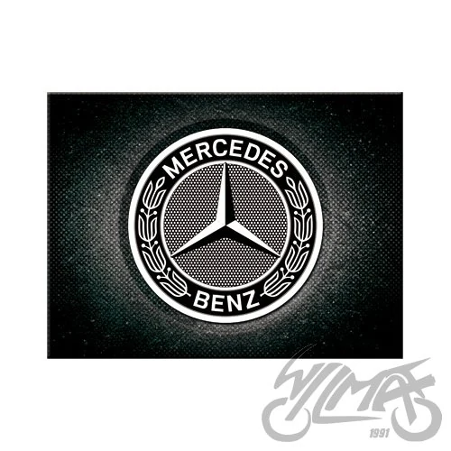 Magnes mercedes-benz logo black 14390 — ujęcie 1