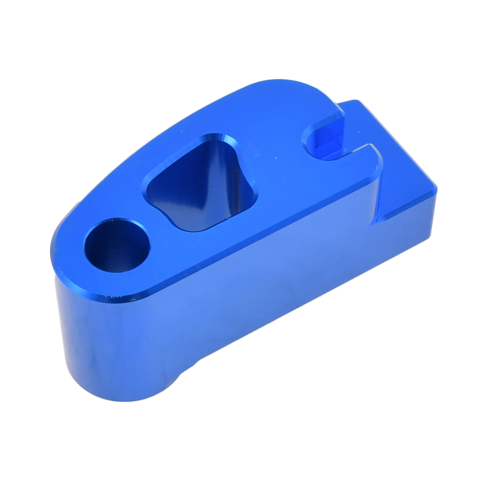 Blokada koła Simson aluminium CNC niebieski Racing Force — ujęcie 1