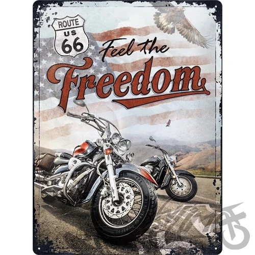 Tablica plakat 30 × 40 route 66 freedom 23284 — ujęcie 1