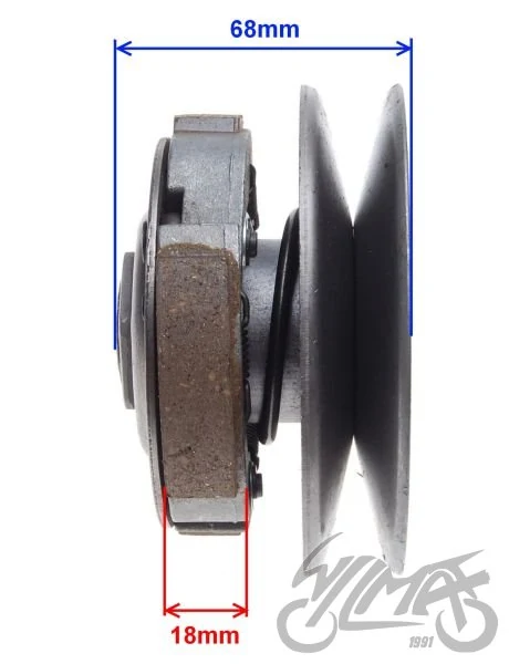 Sprzęgło tył do 4T TGB DIO fi dzwona 107,4 mm — ujęcie 3