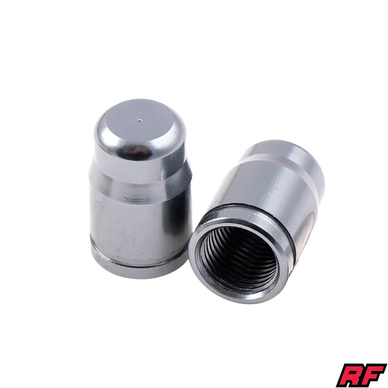 Nakrętka wentyla Racing Force roller V3 titanium 2szt — ujęcie 1