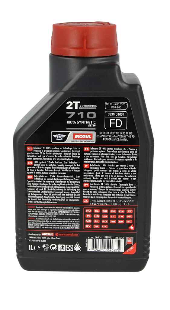 Olej MOTUL 710 2T 1 l MOTUL 104034 — ujęcie 14