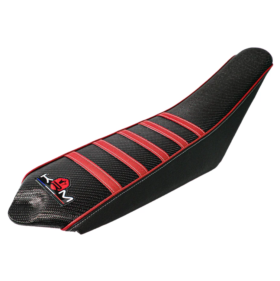 Pokrowiec siedzenia KRM Pro Ride czarno czerwony sherco od 2013 r. — ujęcie 1