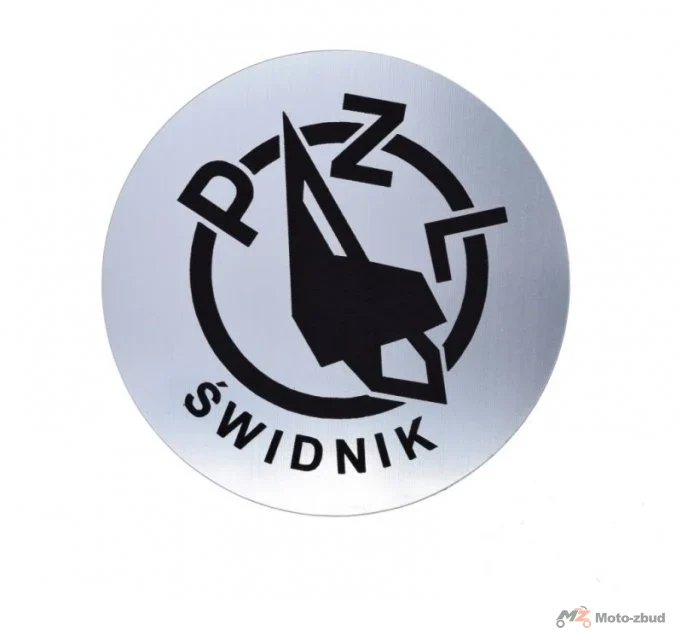Emblemat zbiornika WSK grawerowany