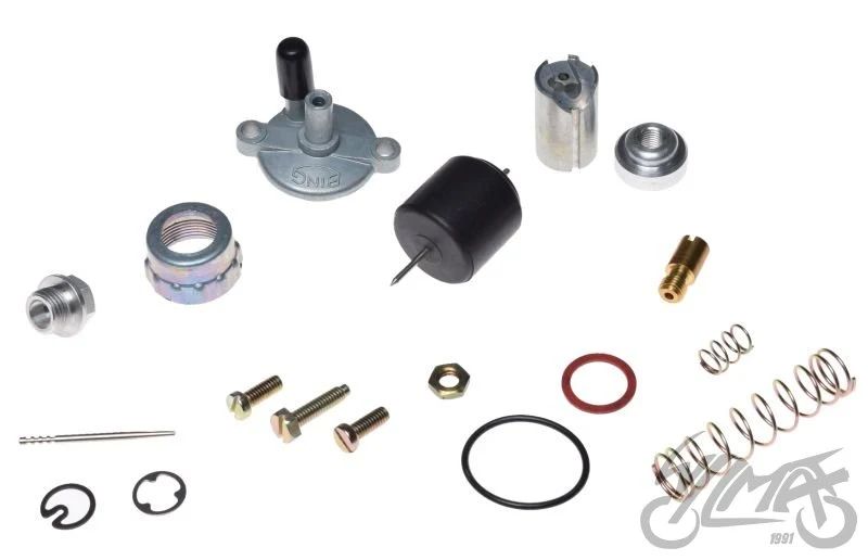 Zestaw naprawczy gaźnika BING 12 mm 18 elementów — ujęcie 1