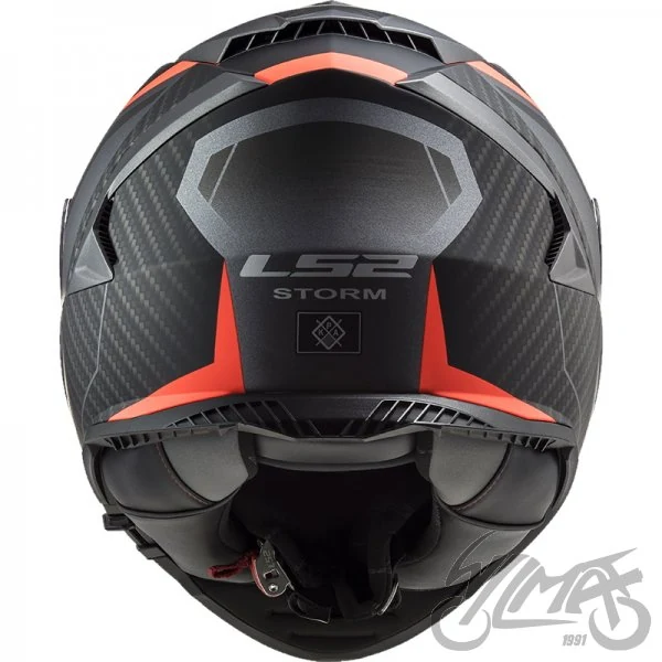Kask LS2 FF800 Storm II Racer M. Titan Fluo — rozmiar XL — ujęcie 4