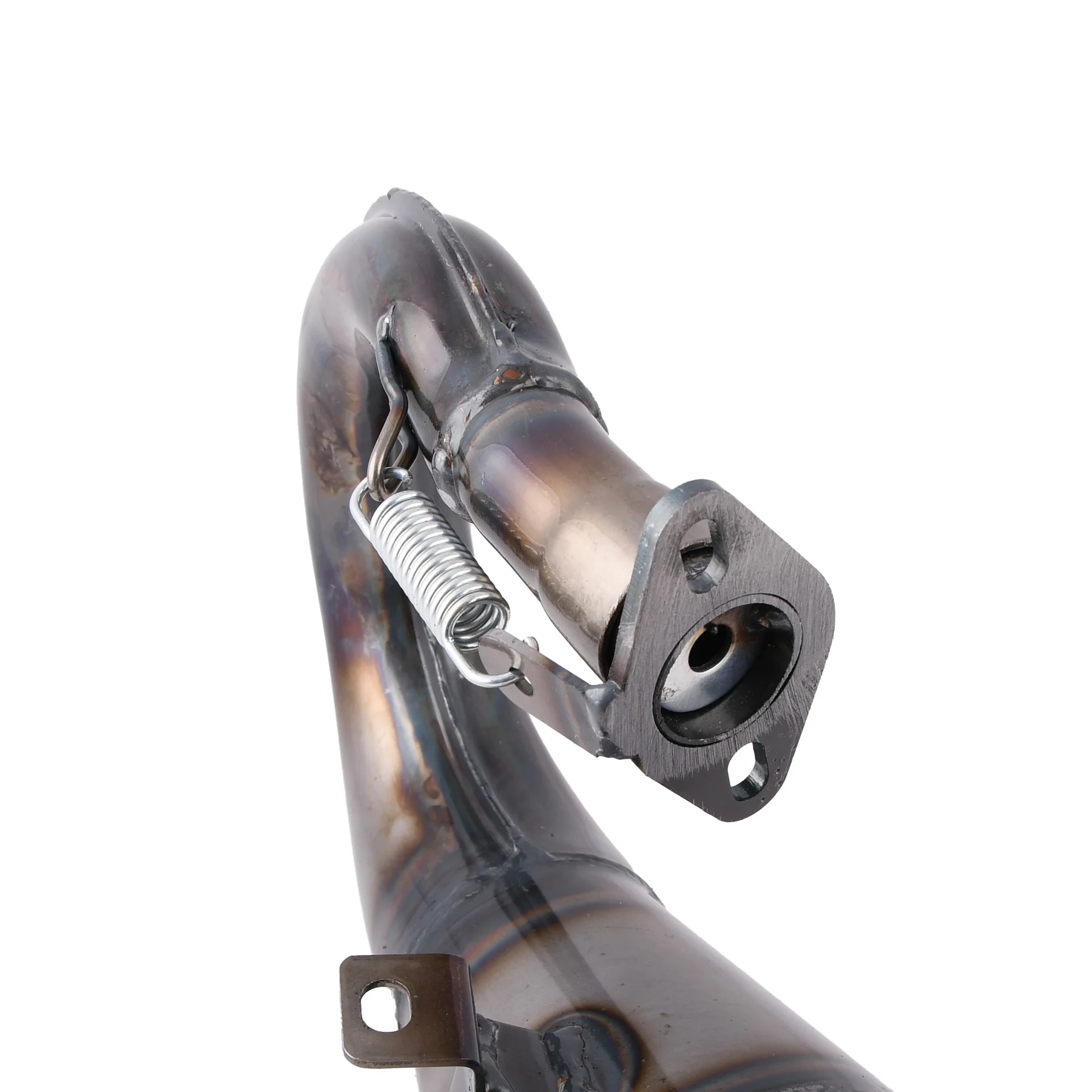 Wydech EVOK iron pipe Derbi Senda DRD 50 lewostronny 2006-2021 r. — ujęcie 4