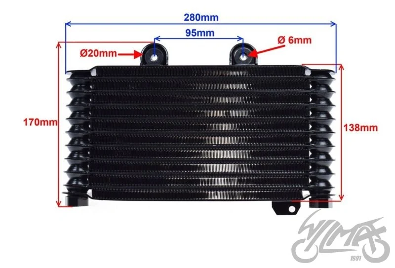 Chłodnica oleju do Suzuki GSF 600 — ujęcie 2