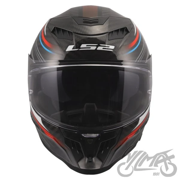 Kask LS2 FF807 Dragon Subic White Blue Red — rozmiar S — ujęcie 3