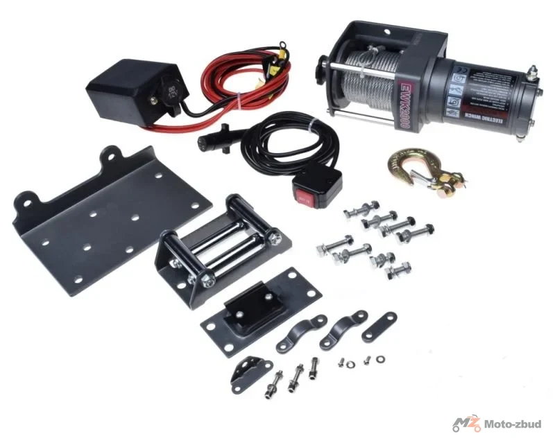 Wyciągarka atv 2000/907 lbs/kg 12 V