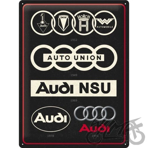 Tablica plakat 30 × 40 Audi evolution 23306
