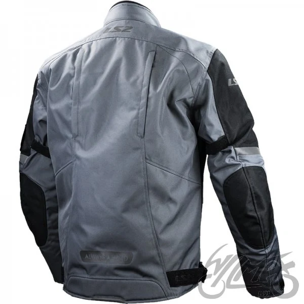 Kurtka motocyklowa LS2 Serra EVO męska Grey — 4XL — ujęcie 2