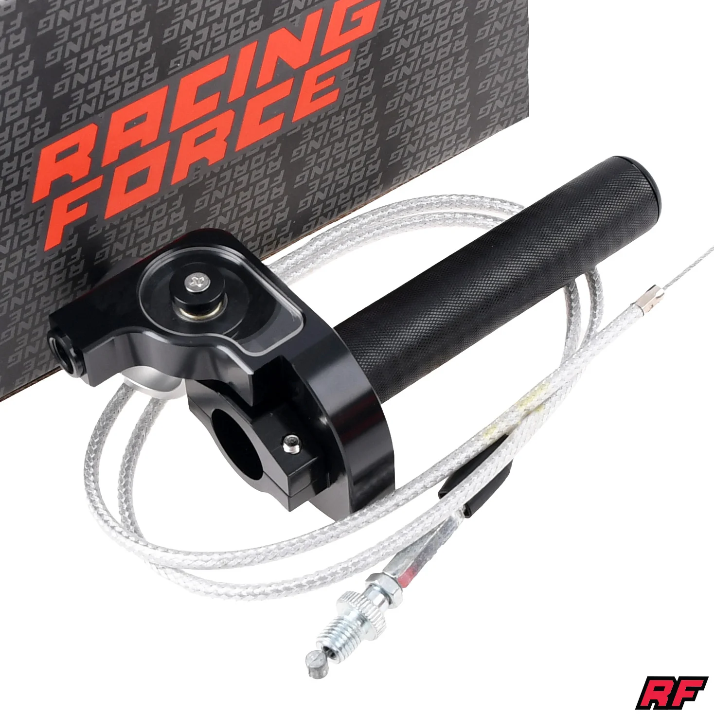 Rollgaz + linka Racing Force aluminium CNC sport czarny — ujęcie 2