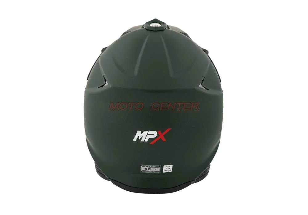 Kask crossowy MPX MX289 khaki mat 2XL ECER22.06 — ujęcie 5