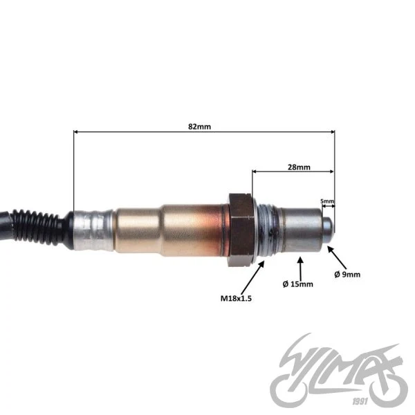 Sonda lambda Piaggio / Vespa / Gilera / Aprilia — 584344 — ujęcie 2