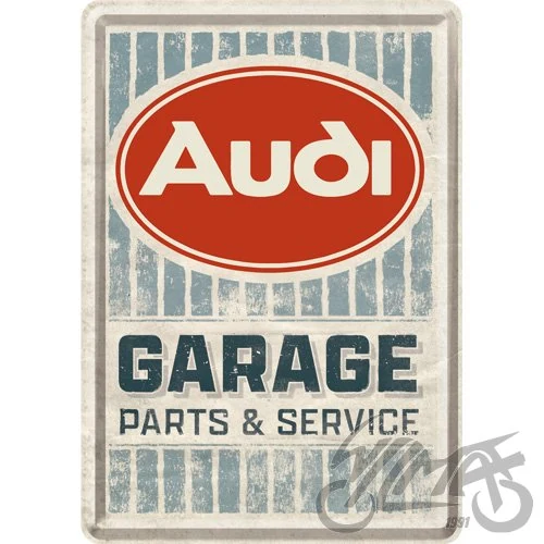 Pocztówka 14 × 10 cm Audi garage 10339 — ujęcie 1