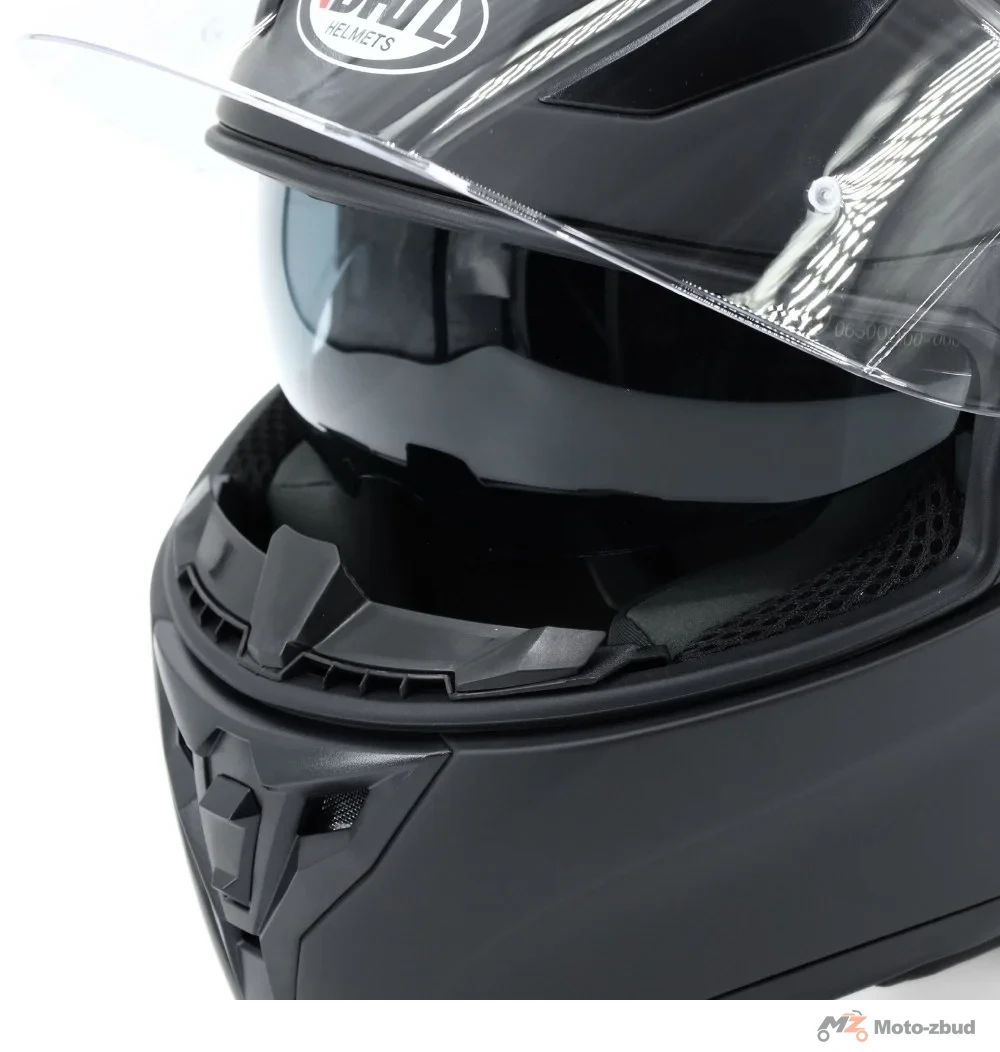 Kask VCAN model H128 Black Matt integralny z blendą czarny mat M — ujęcie 4