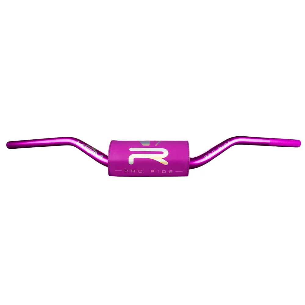 Kierownica fatbar KRM Pro Ride różowo - holo 22/28,6 mm + gąbka — ujęcie 1