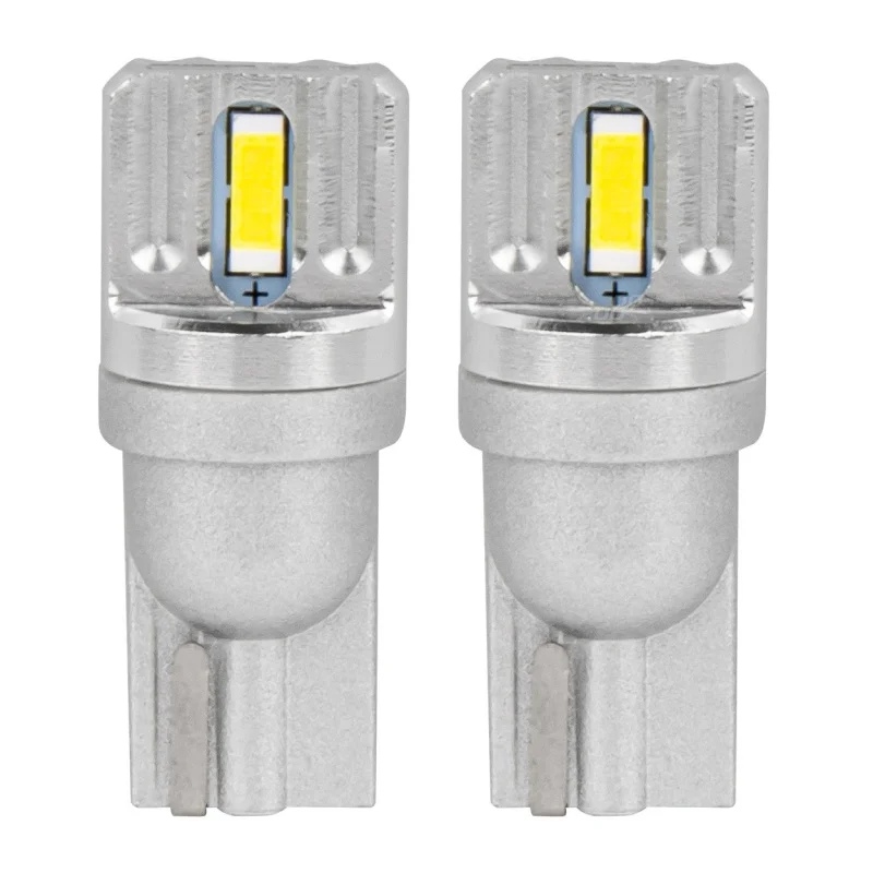 Żarówka W5W T10 12V/24V 2xLED SMD1860 biała AMIO (2szt.) — ujęcie 5