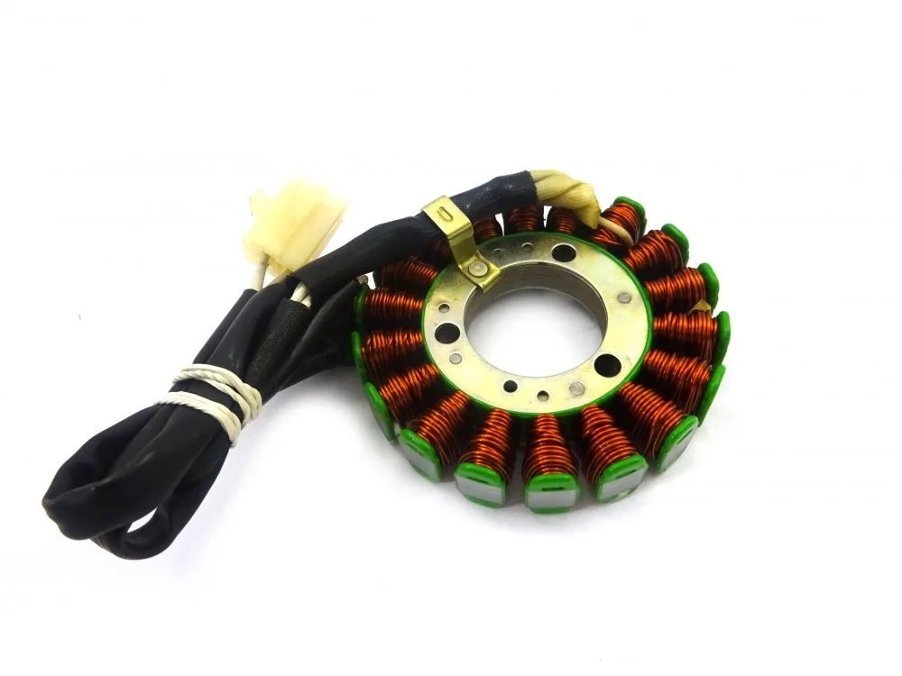 Junak RS125 pro iskrownik (alternator) kpl. (18 cewek) (kostka 3 piny) — ujęcie 2