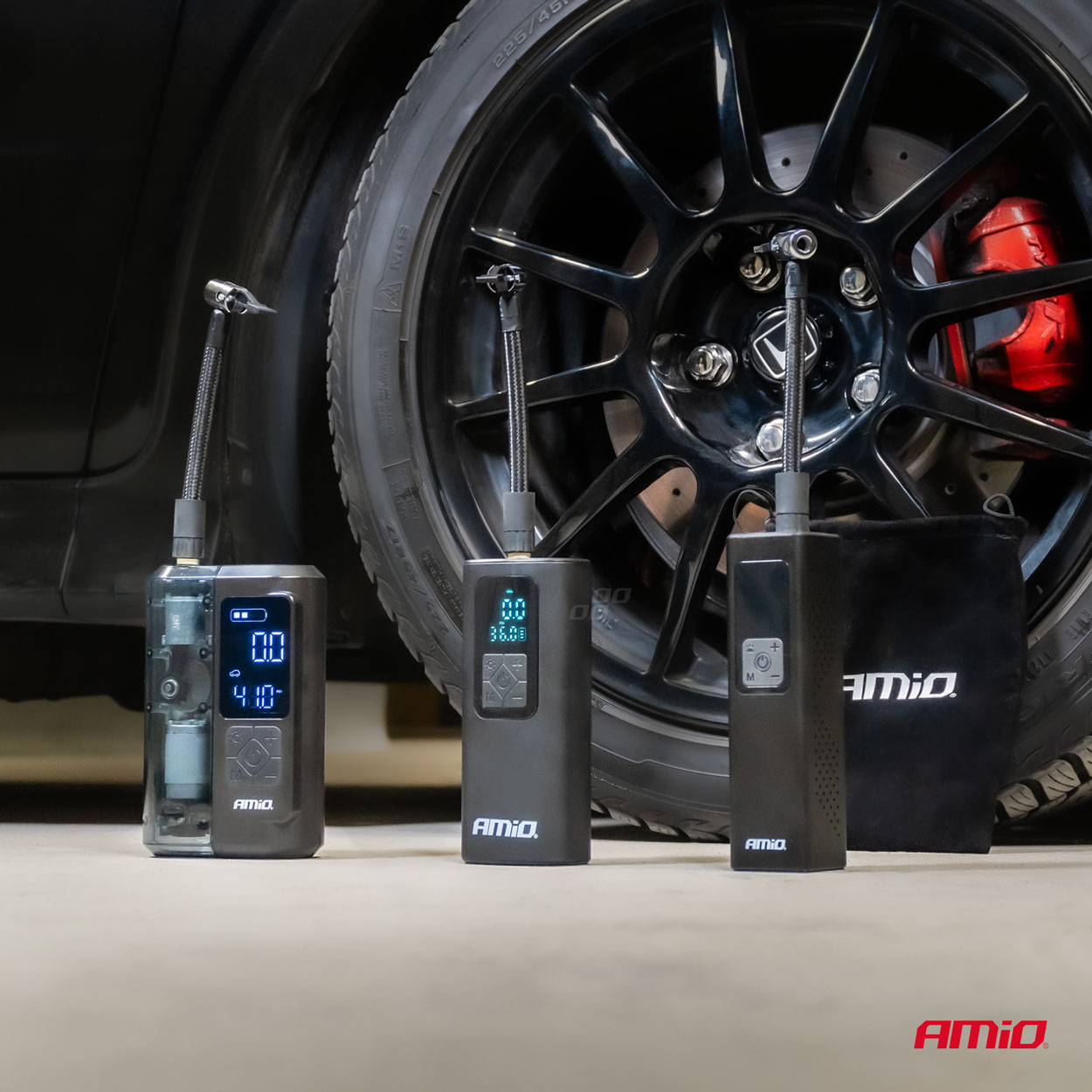 Kompresor samochodowy z wyświetlaczem LED 12 V 100 W — ujęcie 8
