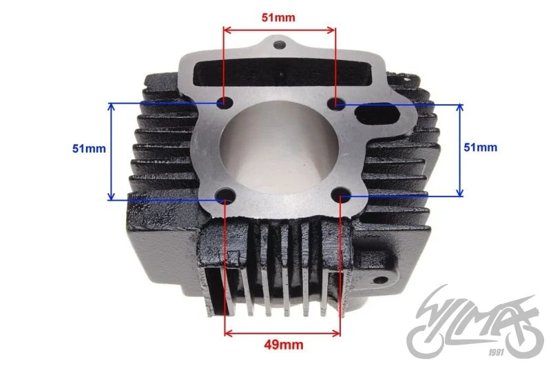 Cylinder do cross 125 4T 52,40 — ujęcie 2