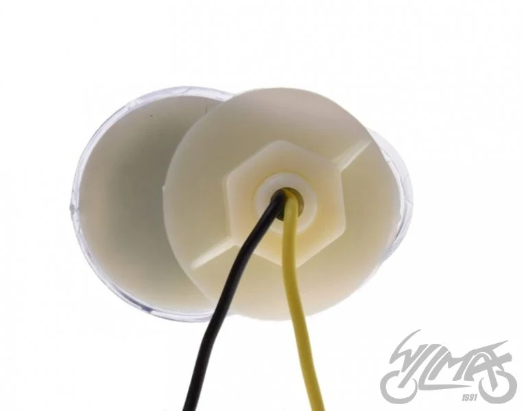 Kierunkowskazy LED do Kawasaki, biały klosz, 12 V 0,5 W — para — ujęcie 3