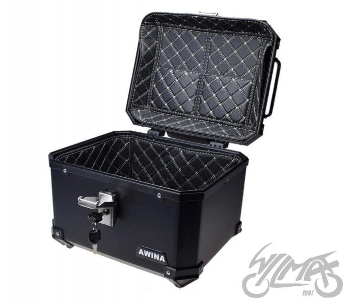 Kufer Awina 45L 43.5 × 38 × 34 cm czarny — ujęcie 5