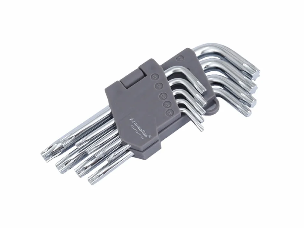 Klucze TORX T10-T50 9 szt. 130 mm