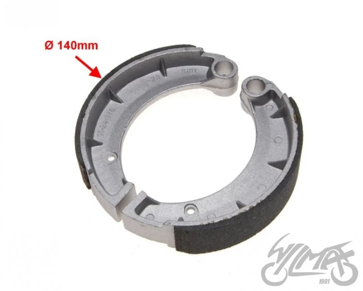 Szczęki hamulcowe MZ 16' 2 szt. 150 × 30 mm — ujęcie 2
