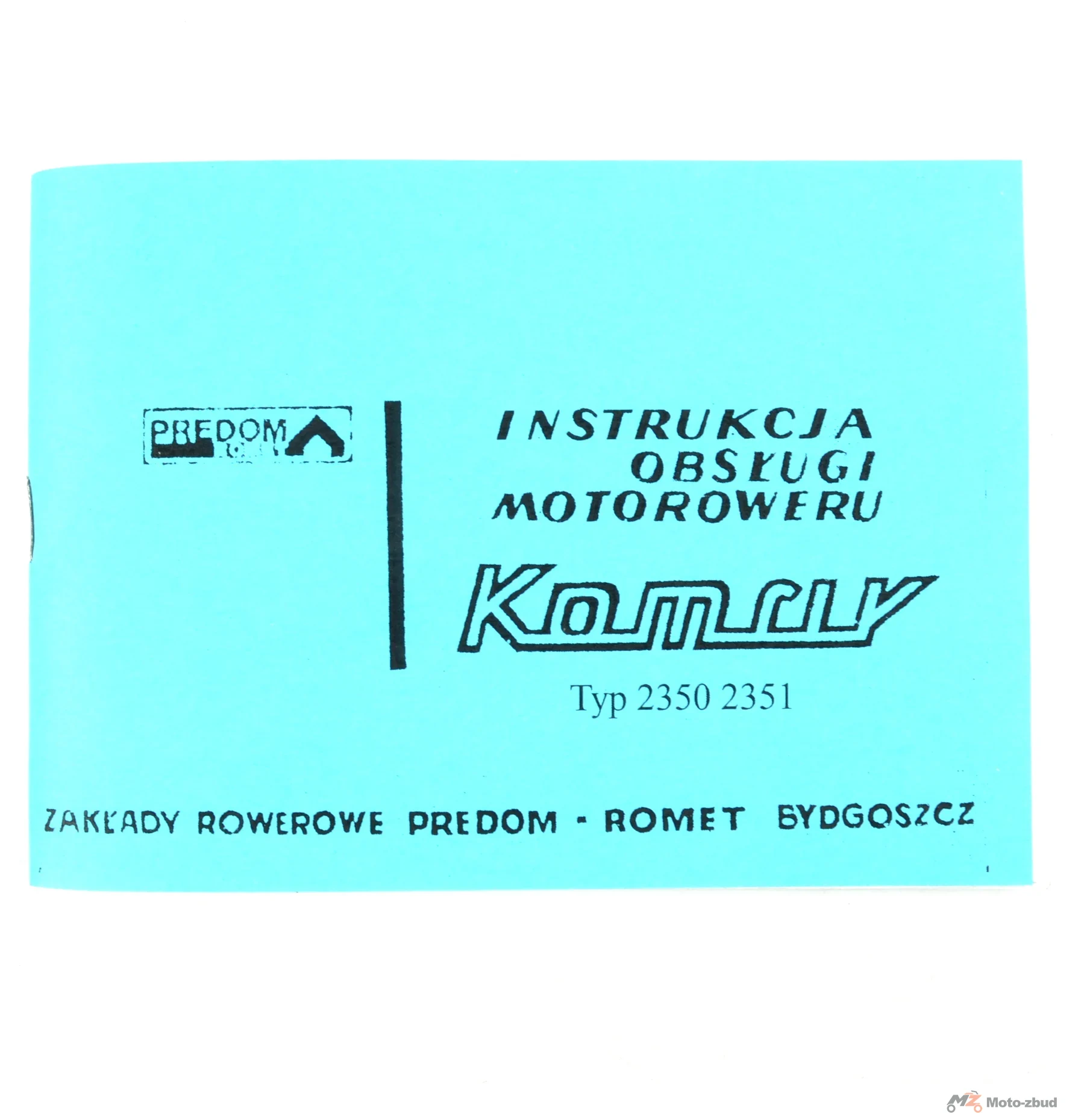 Instrukcja obsługi Romet Komar 2350, 2351 PL