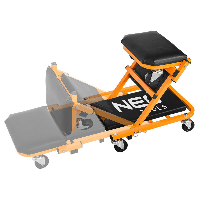 Leżanka warsztatowa NEO składana-stołek 2 W 1 - wzmocniona NEO TOOLS 11-601-1 — ujęcie 3
