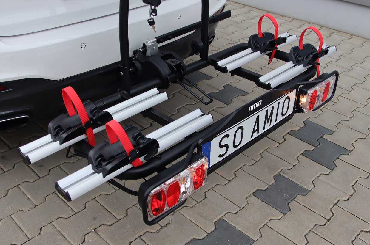Bagażnik rowerowy samochodowy na hak - E-Bike - 2 rowery TBC-02/2 — ujęcie 10