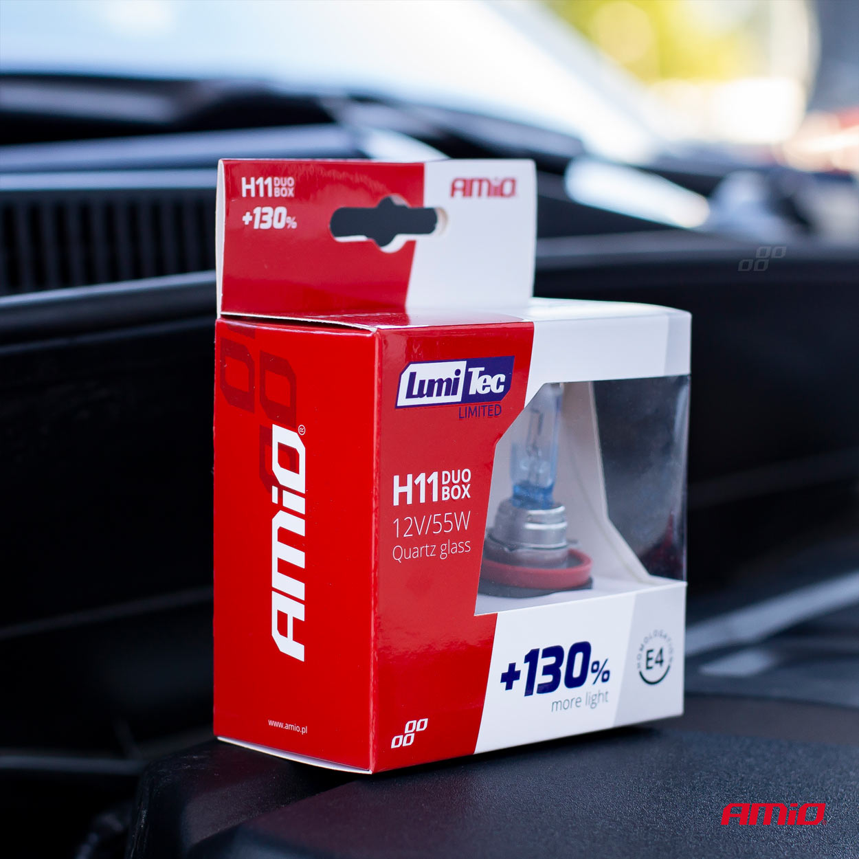 Żarówki halogenowe H11 12 V 55 W LumiTec LIMITED +130% DUO — ujęcie 4