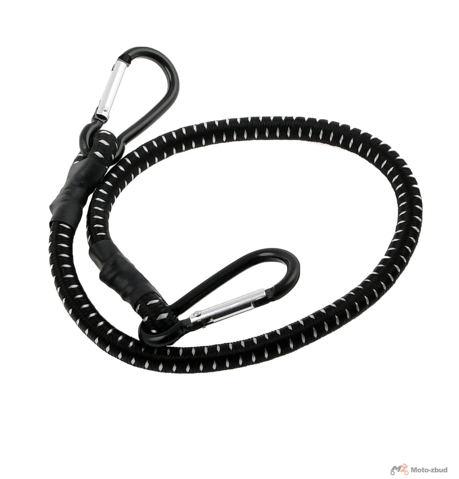 Guma transportowa do mocowania bagażu + karabińczyki 10 mm x 60 cm